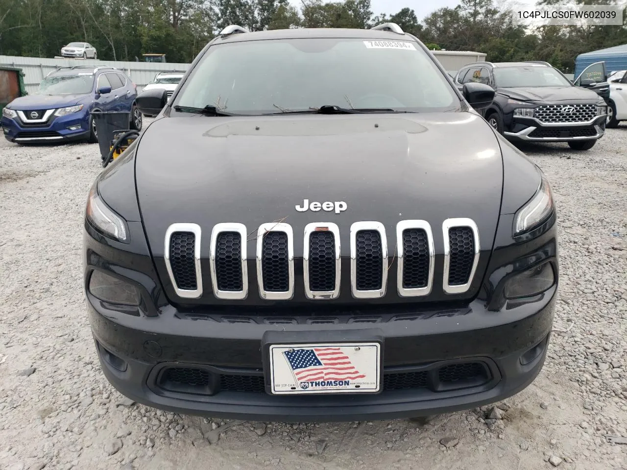 2015 Jeep Cherokee Latitude VIN: 1C4PJLCS0FW602039 Lot: 74088394