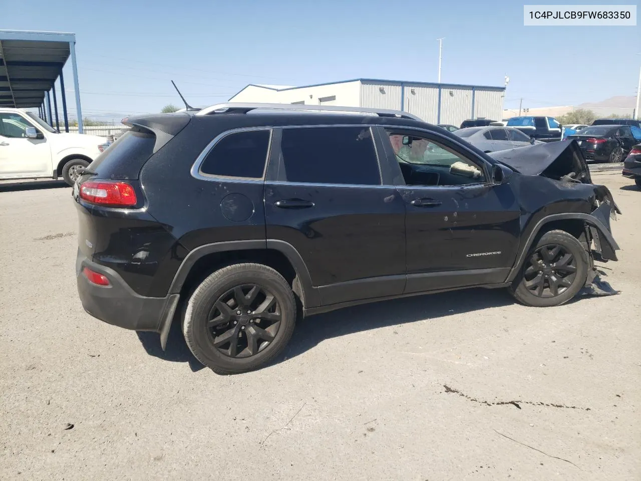 2015 Jeep Cherokee Latitude VIN: 1C4PJLCB9FW683350 Lot: 74091554