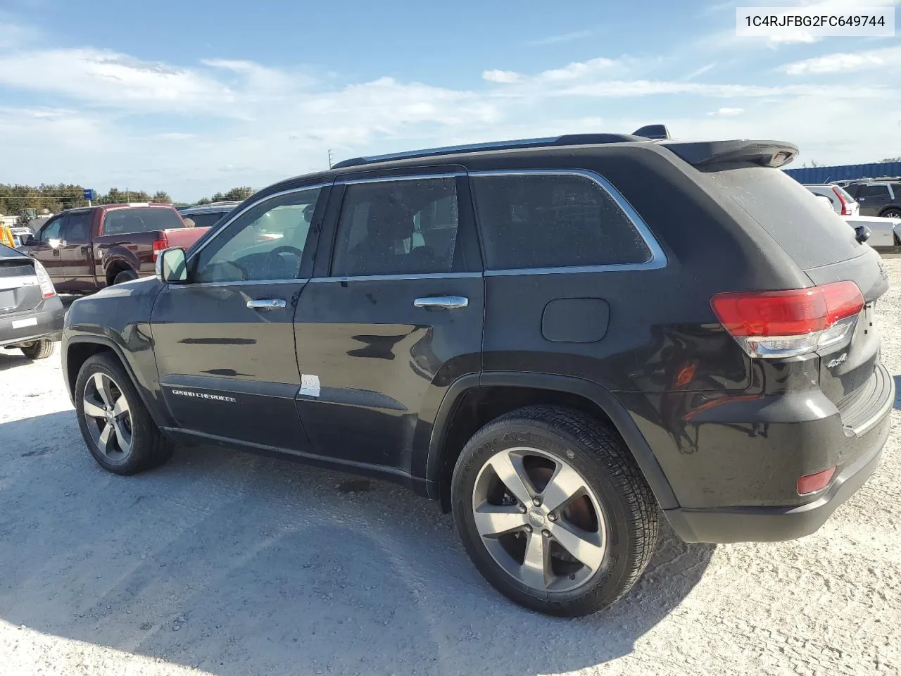 2015 Jeep Grand Cherokee Limited VIN: 1C4RJFBG2FC649744 Lot: 74097484