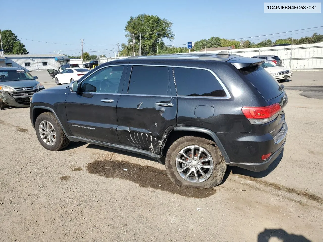 2015 Jeep Grand Cherokee Limited VIN: 1C4RJFBG4FC637031 Lot: 74195114