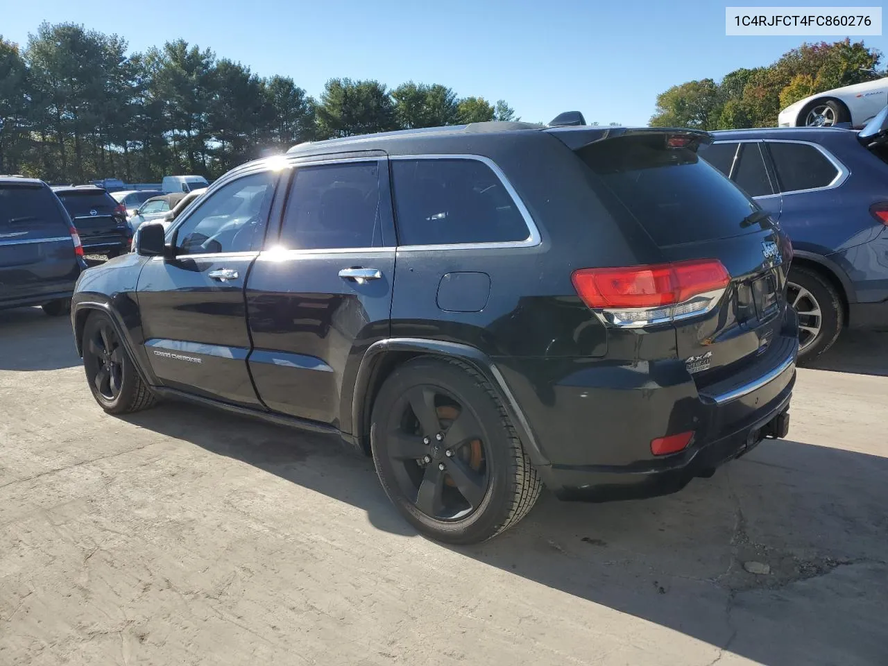 2015 Jeep Grand Cherokee Overland VIN: 1C4RJFCT4FC860276 Lot: 74339024