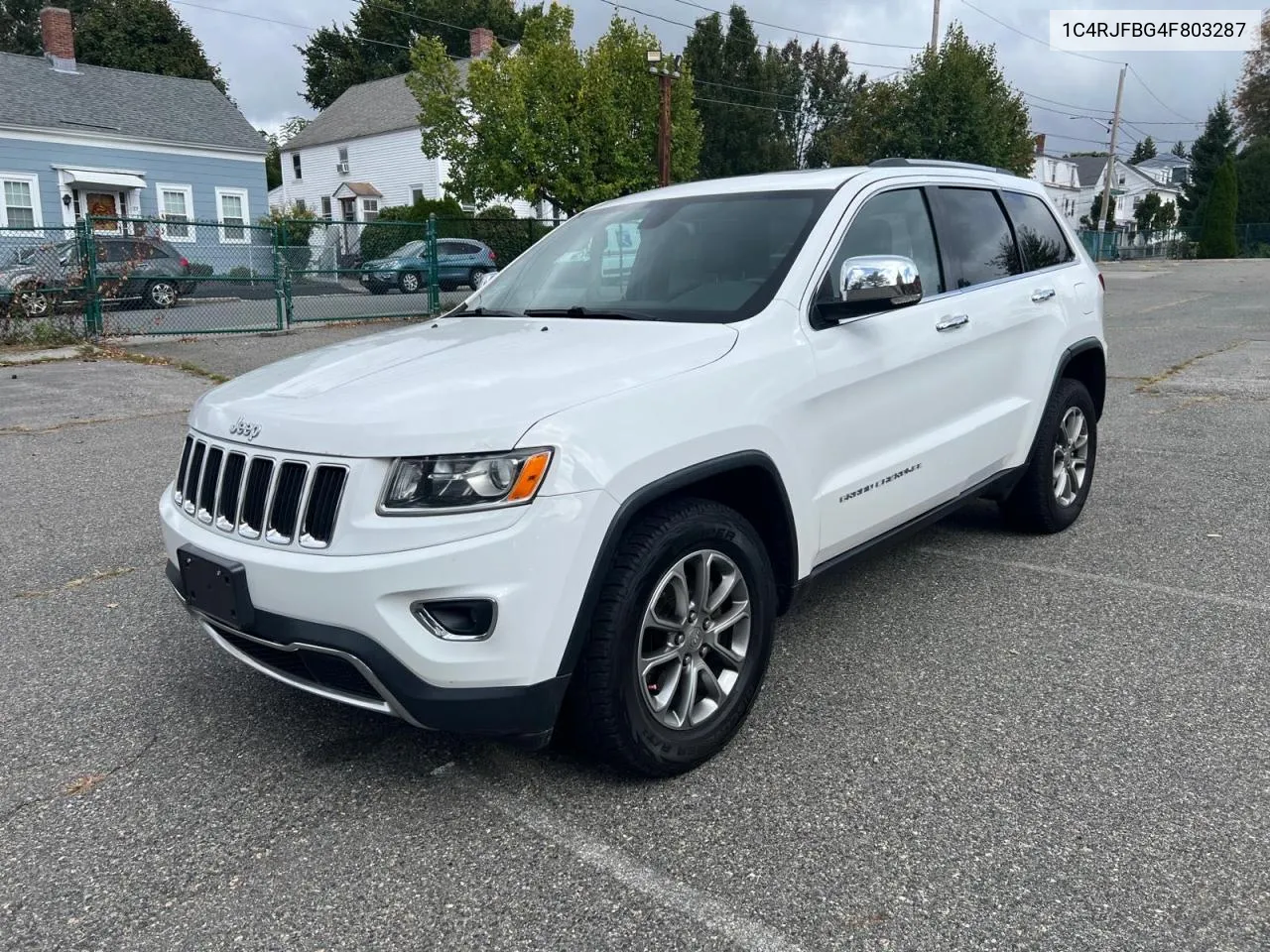 2015 Jeep Grand Cher VIN: 1C4RJFBG4F803287 Lot: 74354584