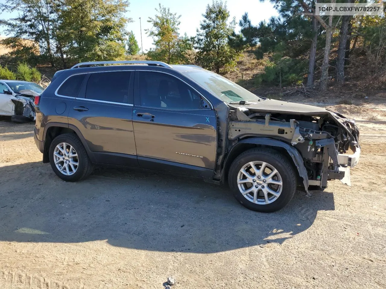 2015 Jeep Cherokee Latitude VIN: 1C4PJLCBXFW782257 Lot: 74365834