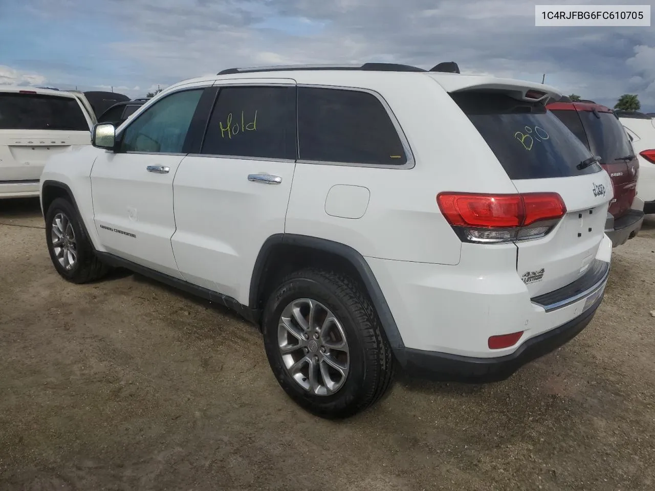 2015 Jeep Grand Cherokee Limited VIN: 1C4RJFBG6FC610705 Lot: 74558104