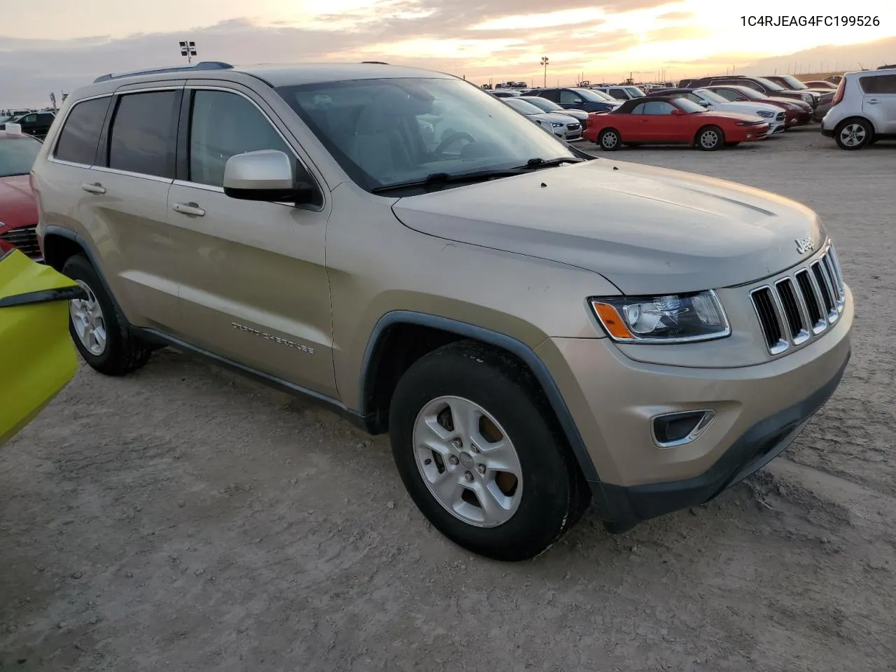 2015 Jeep Grand Cherokee Laredo VIN: 1C4RJEAG4FC199526 Lot: 74566234