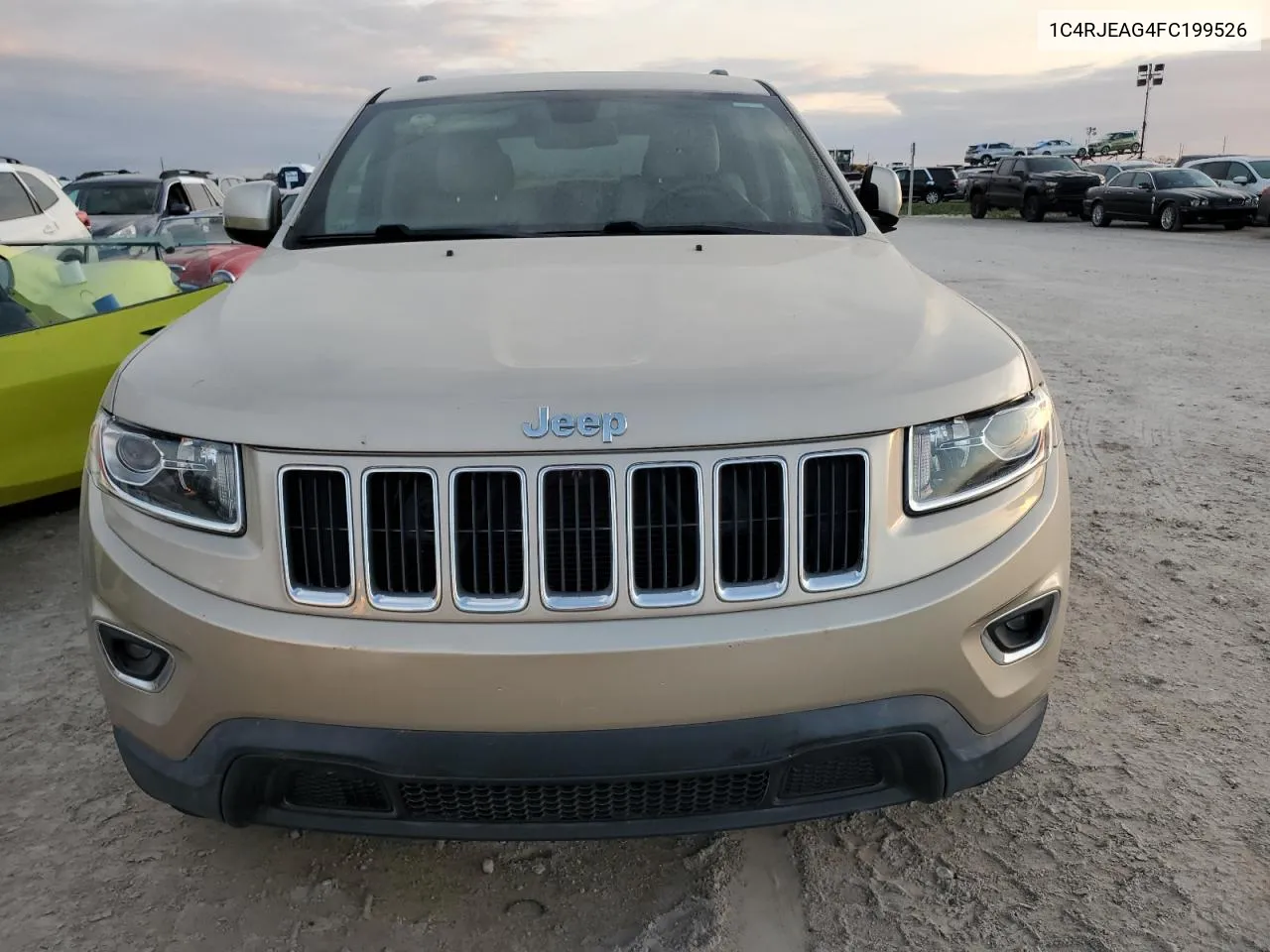 2015 Jeep Grand Cherokee Laredo VIN: 1C4RJEAG4FC199526 Lot: 74566234