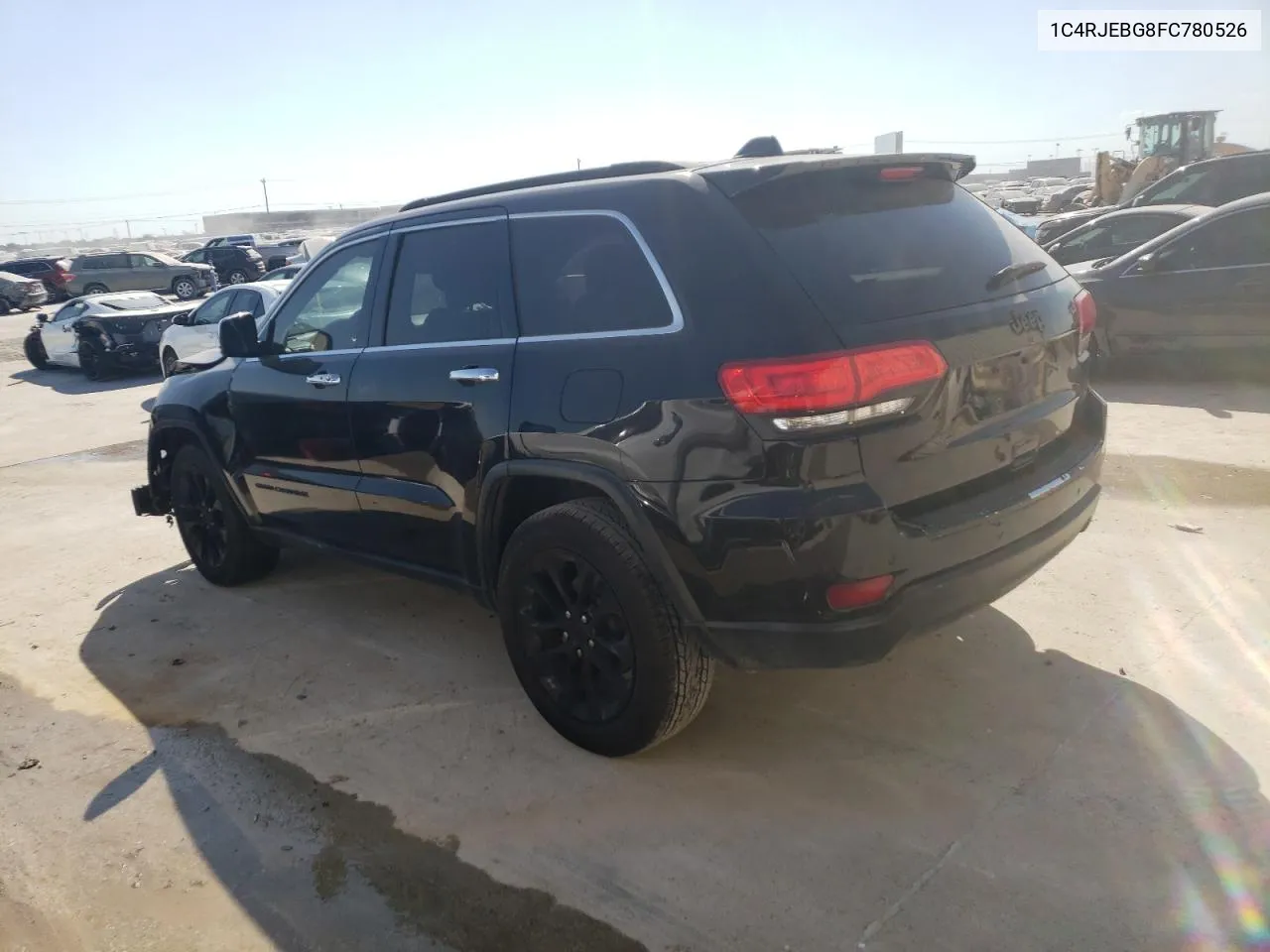 2015 Jeep Grand Cherokee Limited VIN: 1C4RJEBG8FC780526 Lot: 74592234