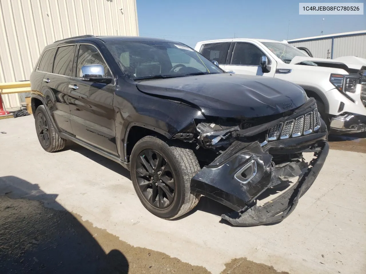 2015 Jeep Grand Cherokee Limited VIN: 1C4RJEBG8FC780526 Lot: 74592234