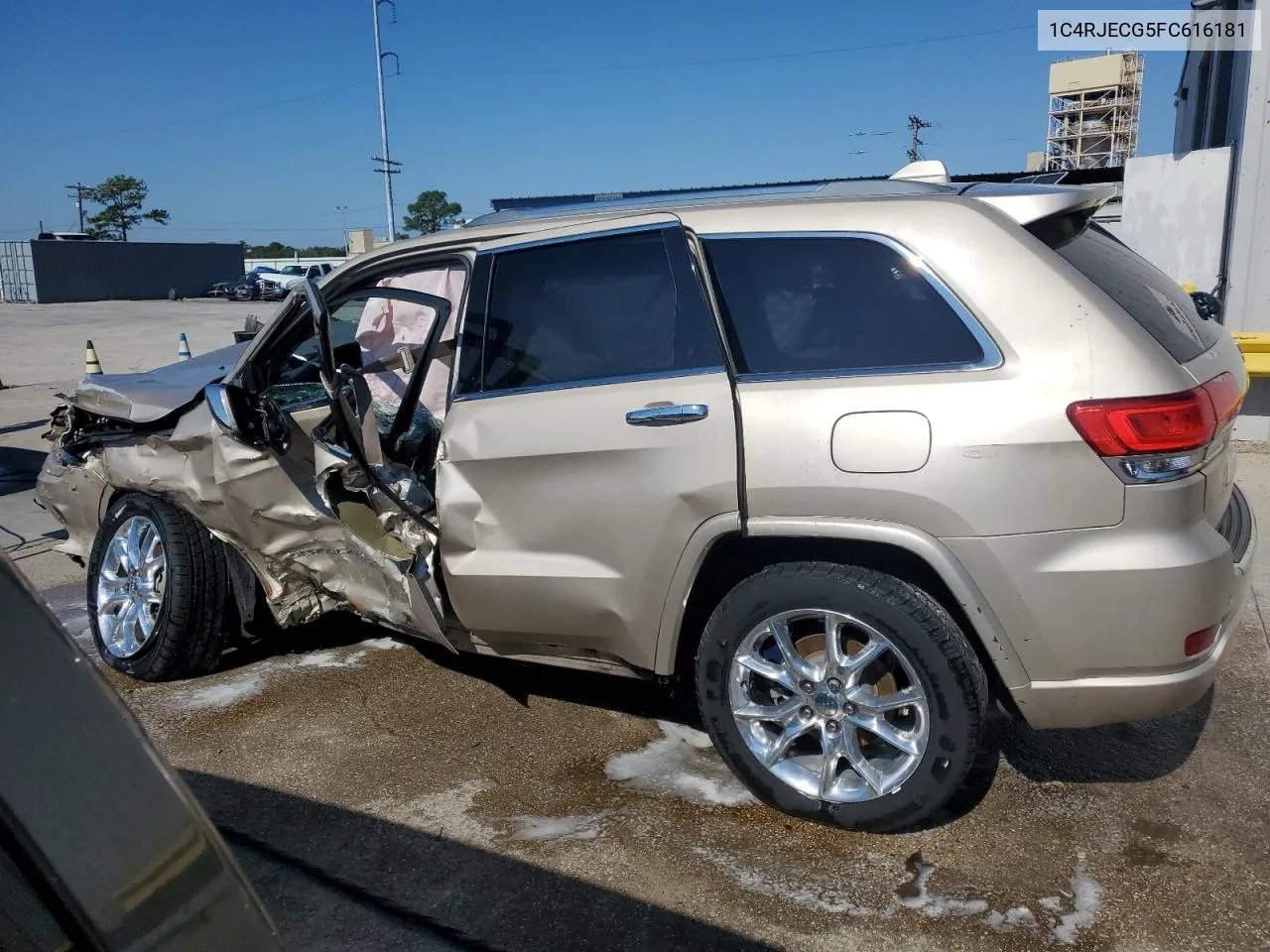 1C4RJECG5FC616181 2015 Jeep Grand Cherokee Overland