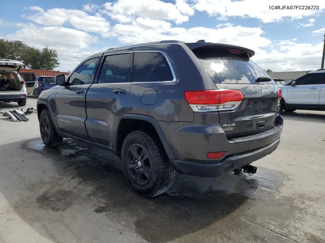 2015 Jeep Grand Cherokee Laredo VIN: 1C4RJFAG7FC226773 Lot: 74839084