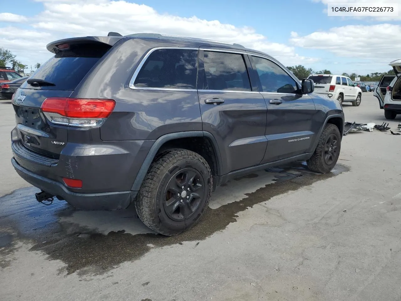 2015 Jeep Grand Cherokee Laredo VIN: 1C4RJFAG7FC226773 Lot: 74839084