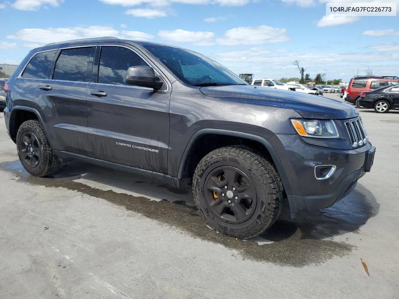 2015 Jeep Grand Cherokee Laredo VIN: 1C4RJFAG7FC226773 Lot: 74839084