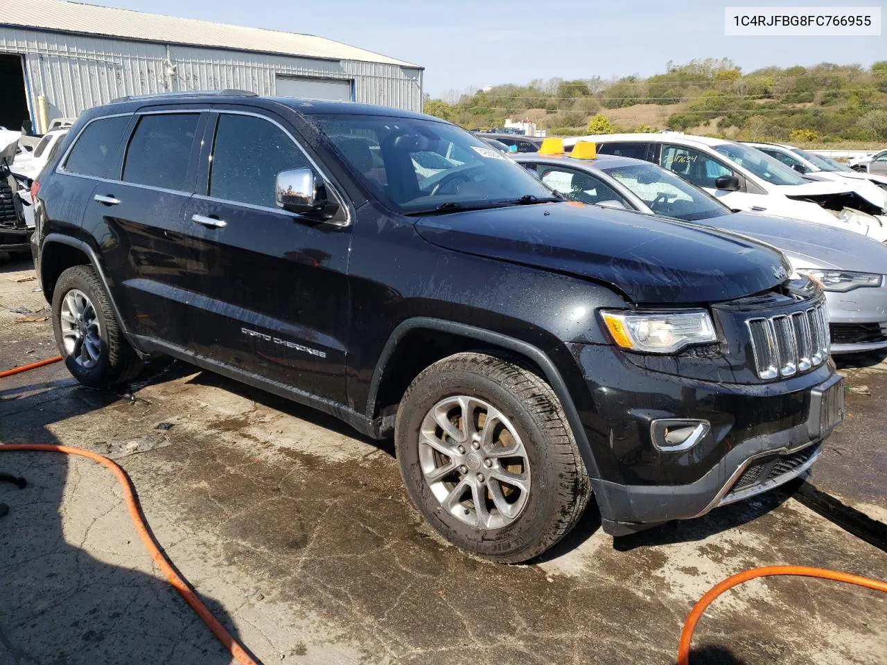 2015 Jeep Grand Cherokee Limited VIN: 1C4RJFBG8FC766955 Lot: 74955584