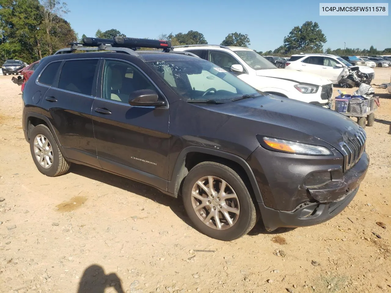 2015 Jeep Cherokee Latitude VIN: 1C4PJMCS5FW511578 Lot: 74967564