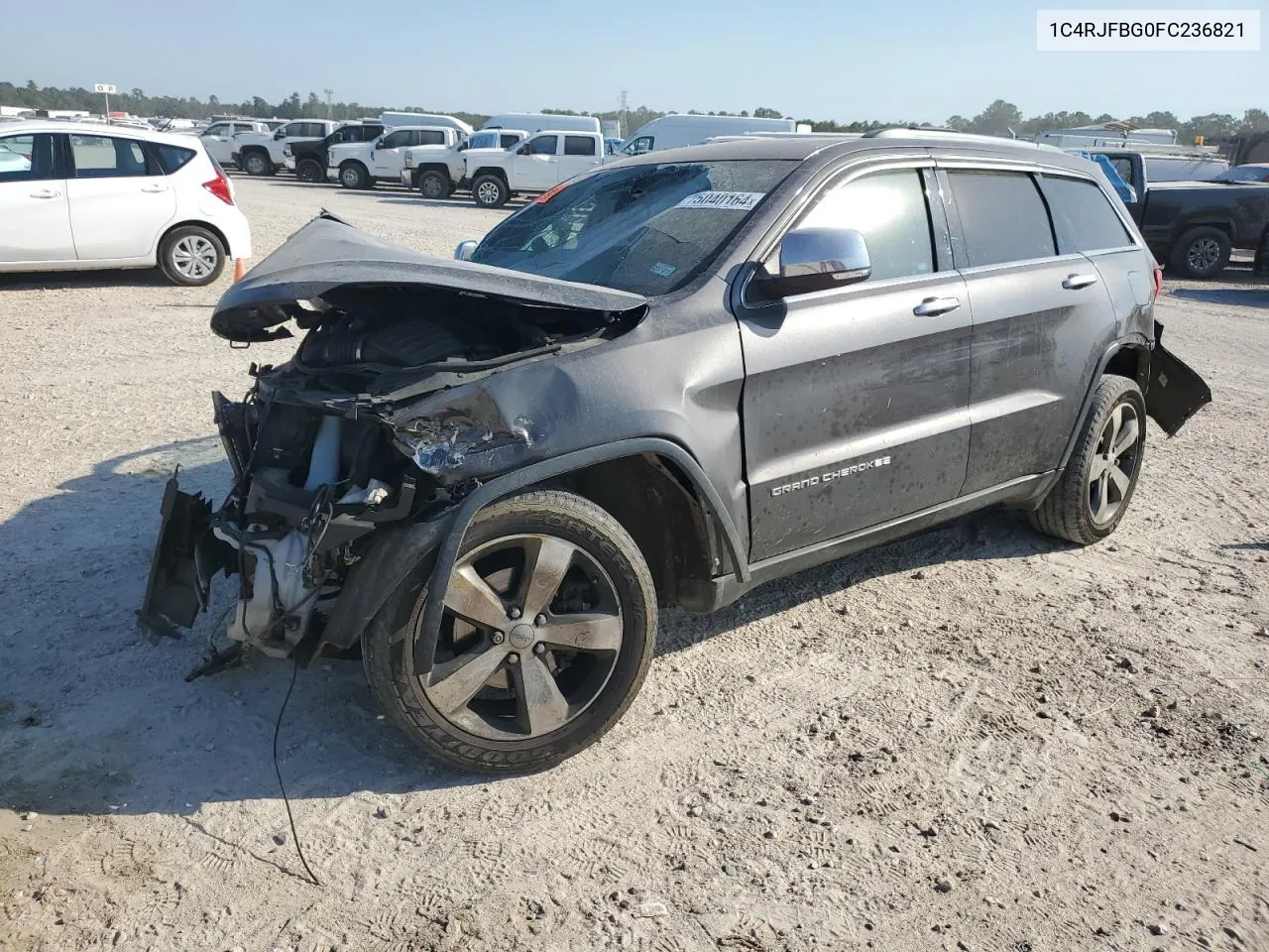 2015 Jeep Grand Cherokee Limited VIN: 1C4RJFBG0FC236821 Lot: 75040164