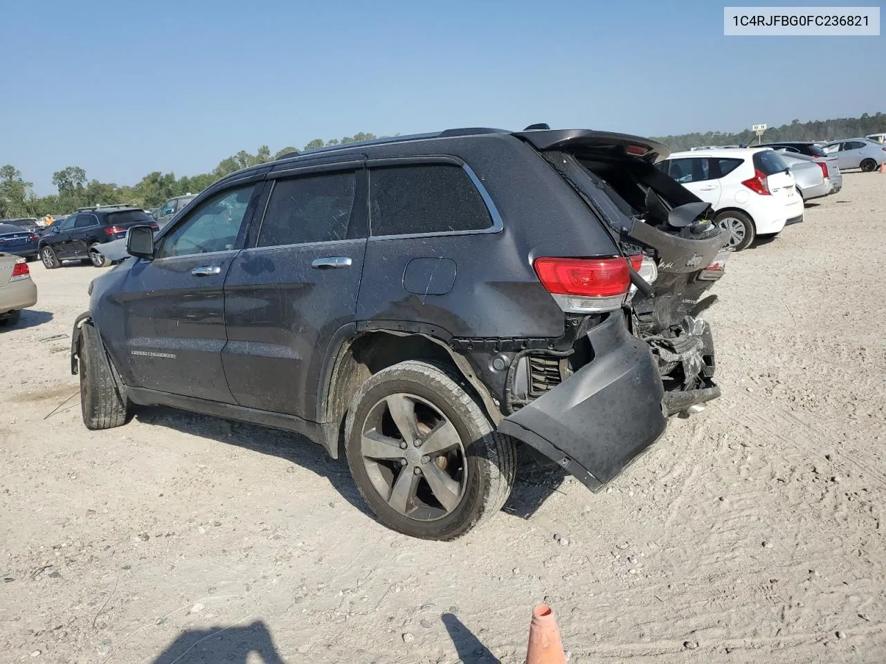 2015 Jeep Grand Cherokee Limited VIN: 1C4RJFBG0FC236821 Lot: 75040164