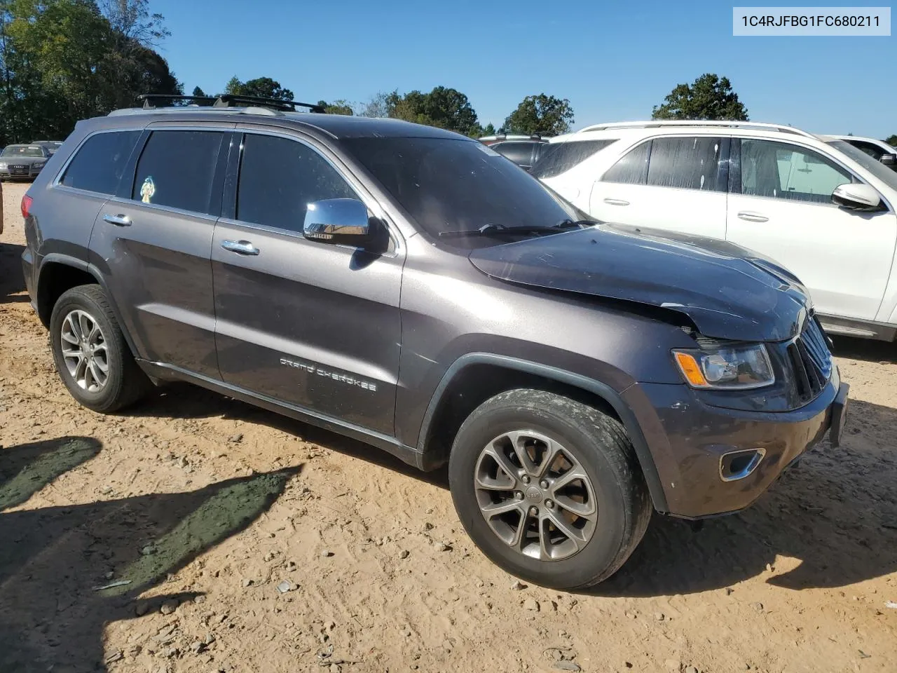 2015 Jeep Grand Cherokee Limited VIN: 1C4RJFBG1FC680211 Lot: 75174744