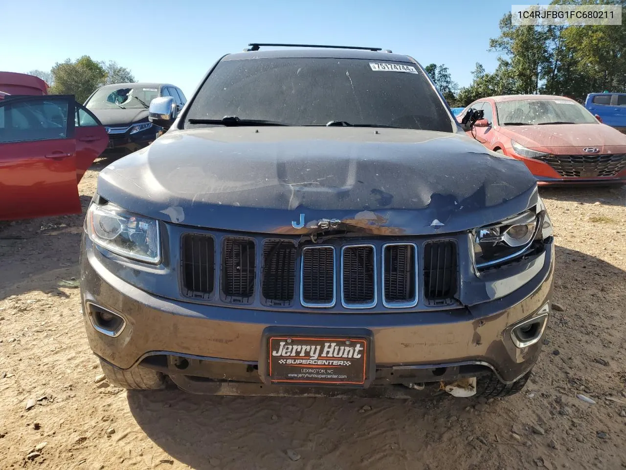 2015 Jeep Grand Cherokee Limited VIN: 1C4RJFBG1FC680211 Lot: 75174744