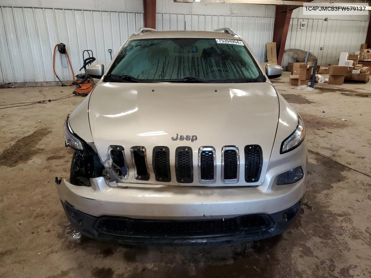 2015 Jeep Cherokee Latitude VIN: 1C4PJMCB3FW679137 Lot: 75394954