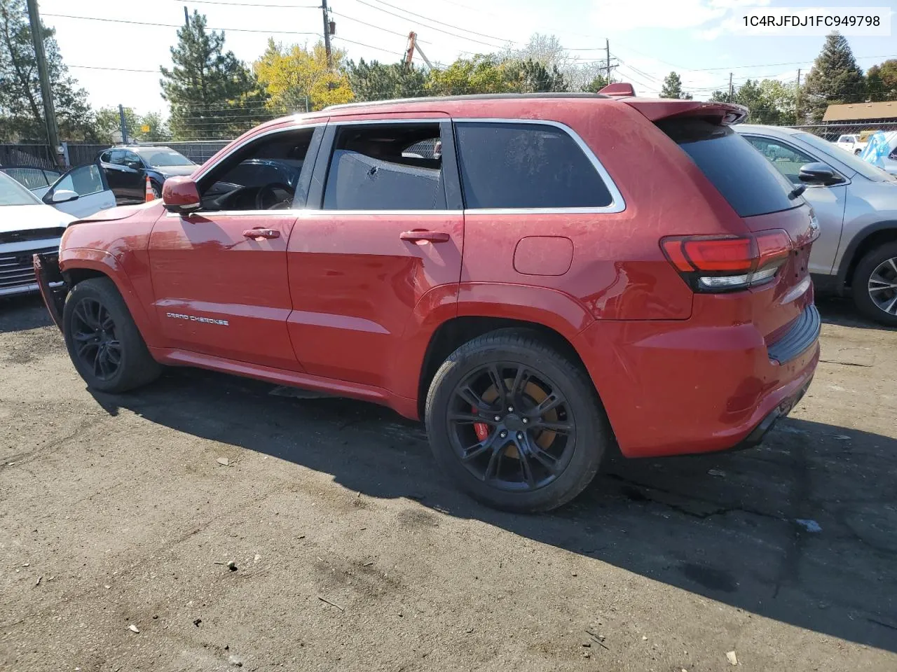 2015 Jeep Grand Cherokee Srt-8 VIN: 1C4RJFDJ1FC949798 Lot: 75413304