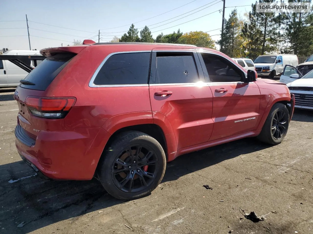 2015 Jeep Grand Cherokee Srt-8 VIN: 1C4RJFDJ1FC949798 Lot: 75413304