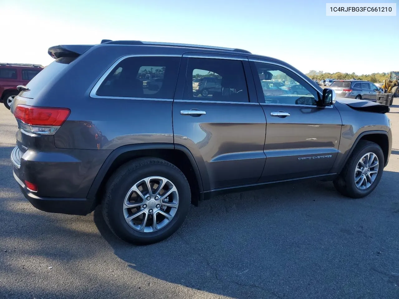 2015 Jeep Grand Cherokee Limited VIN: 1C4RJFBG3FC661210 Lot: 75429384