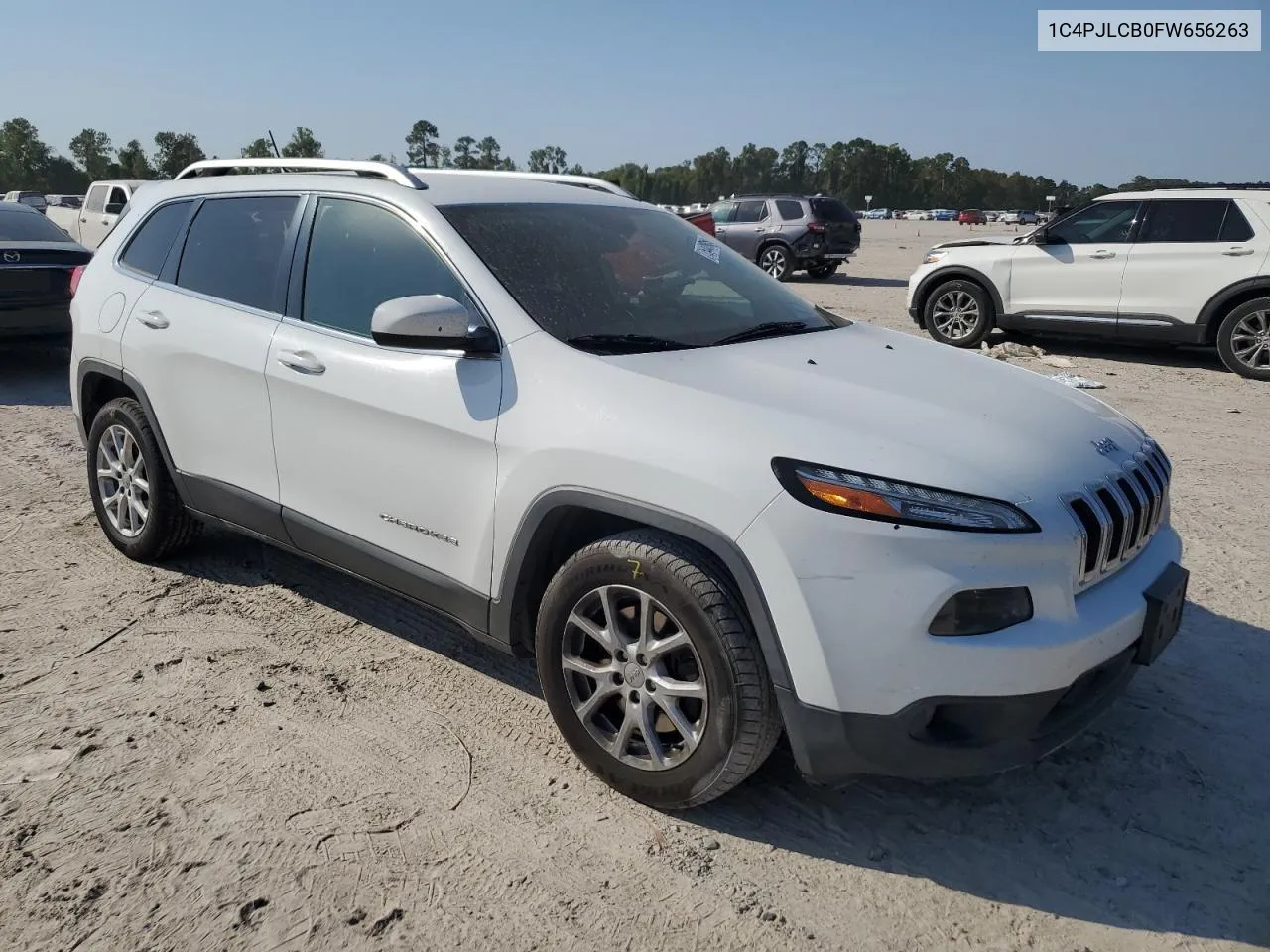 2015 Jeep Cherokee Latitude VIN: 1C4PJLCB0FW656263 Lot: 75443524