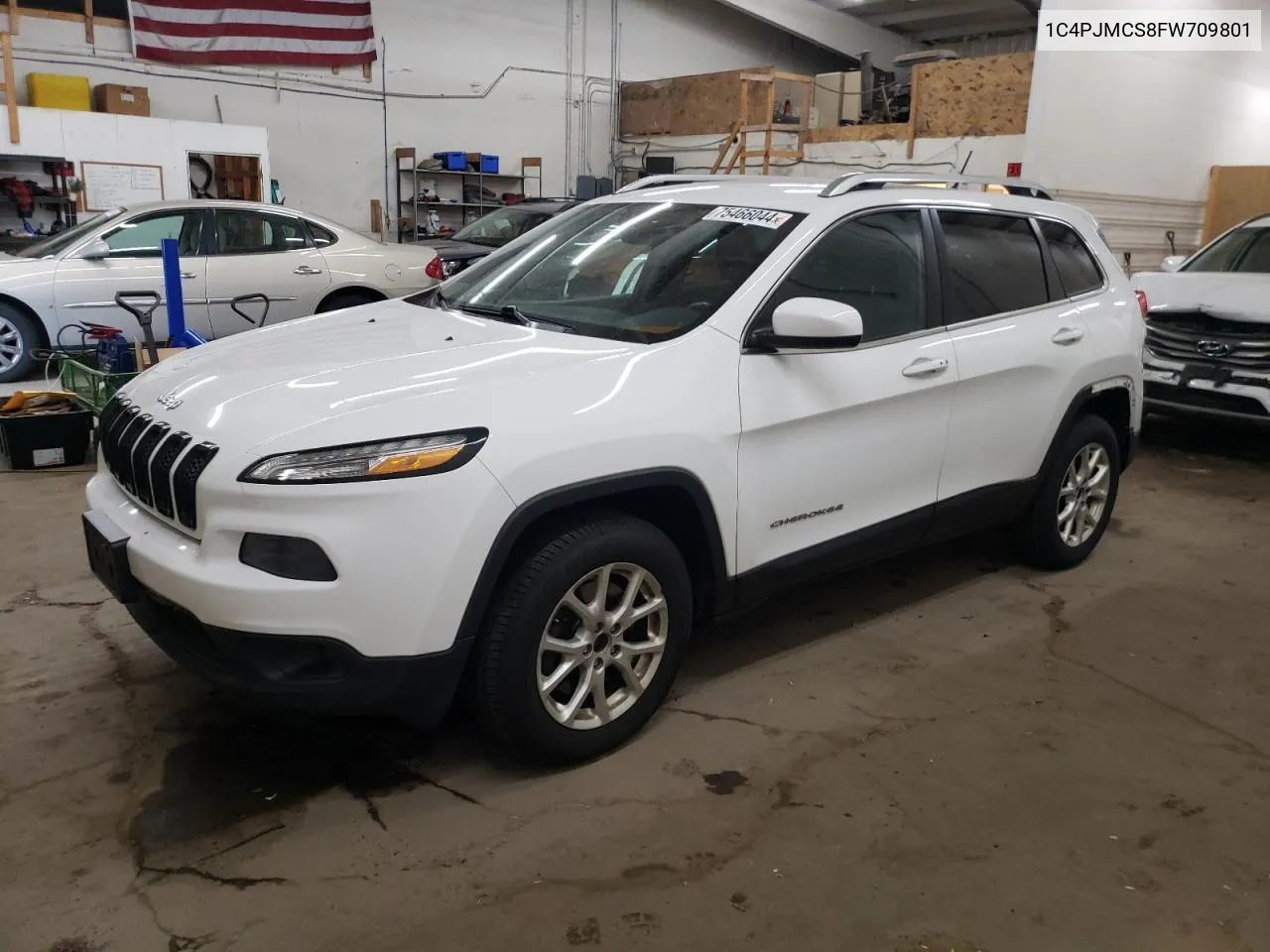 2015 Jeep Cherokee Latitude VIN: 1C4PJMCS8FW709801 Lot: 75466044