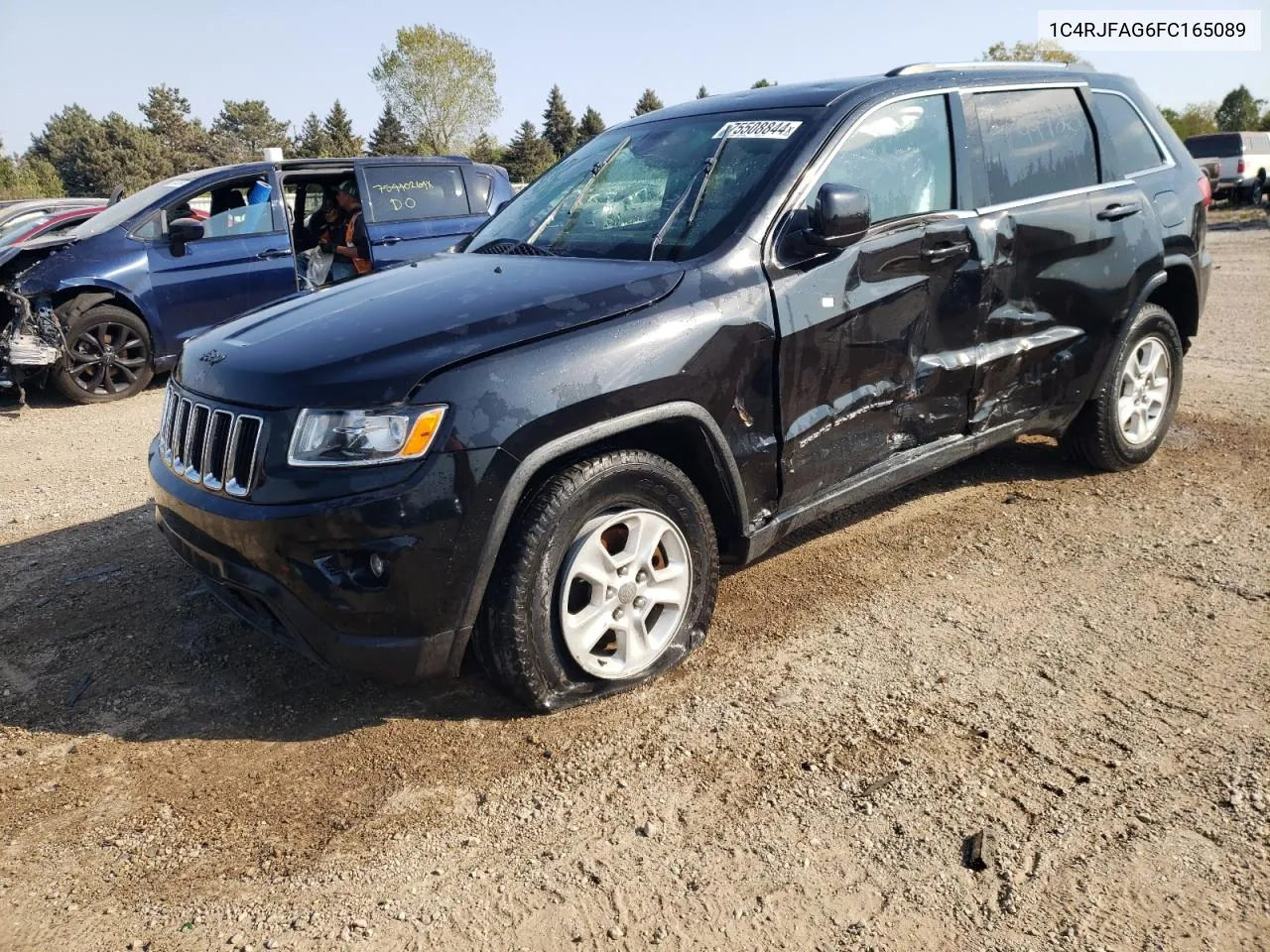 2015 Jeep Grand Cherokee Laredo VIN: 1C4RJFAG6FC165089 Lot: 75508844