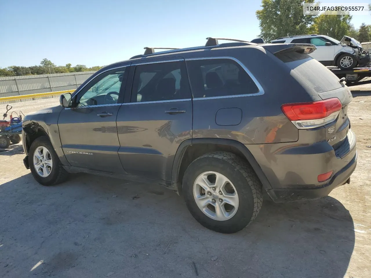 2015 Jeep Grand Cherokee Laredo VIN: 1C4RJFAG3FC955577 Lot: 75556124