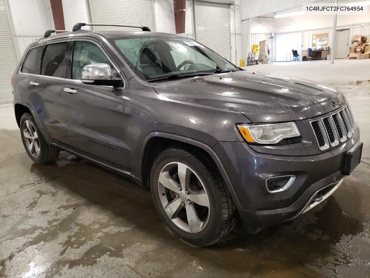 2015 Jeep Grand Cherokee Overland VIN: 1C4RJFCT2FC764954 Lot: 75728534