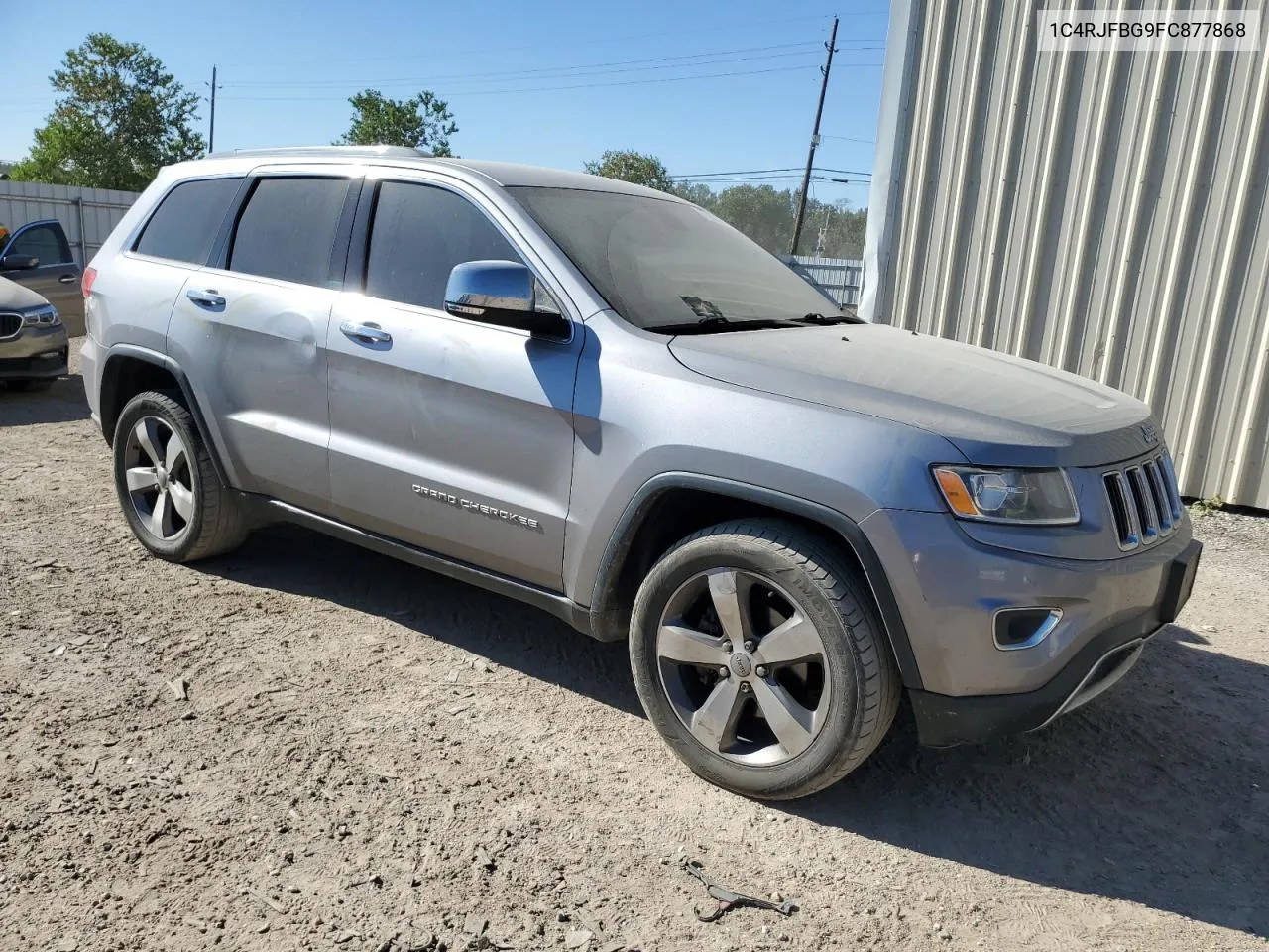 2015 Jeep Grand Cherokee Limited VIN: 1C4RJFBG9FC877868 Lot: 75825284