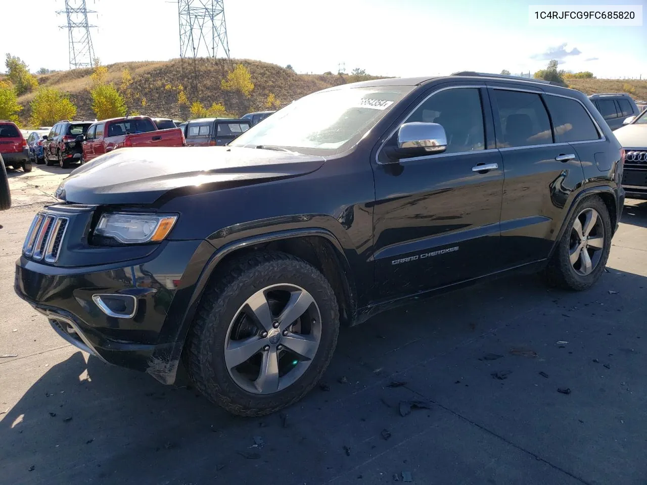 2015 Jeep Grand Cherokee Overland VIN: 1C4RJFCG9FC685820 Lot: 75864354