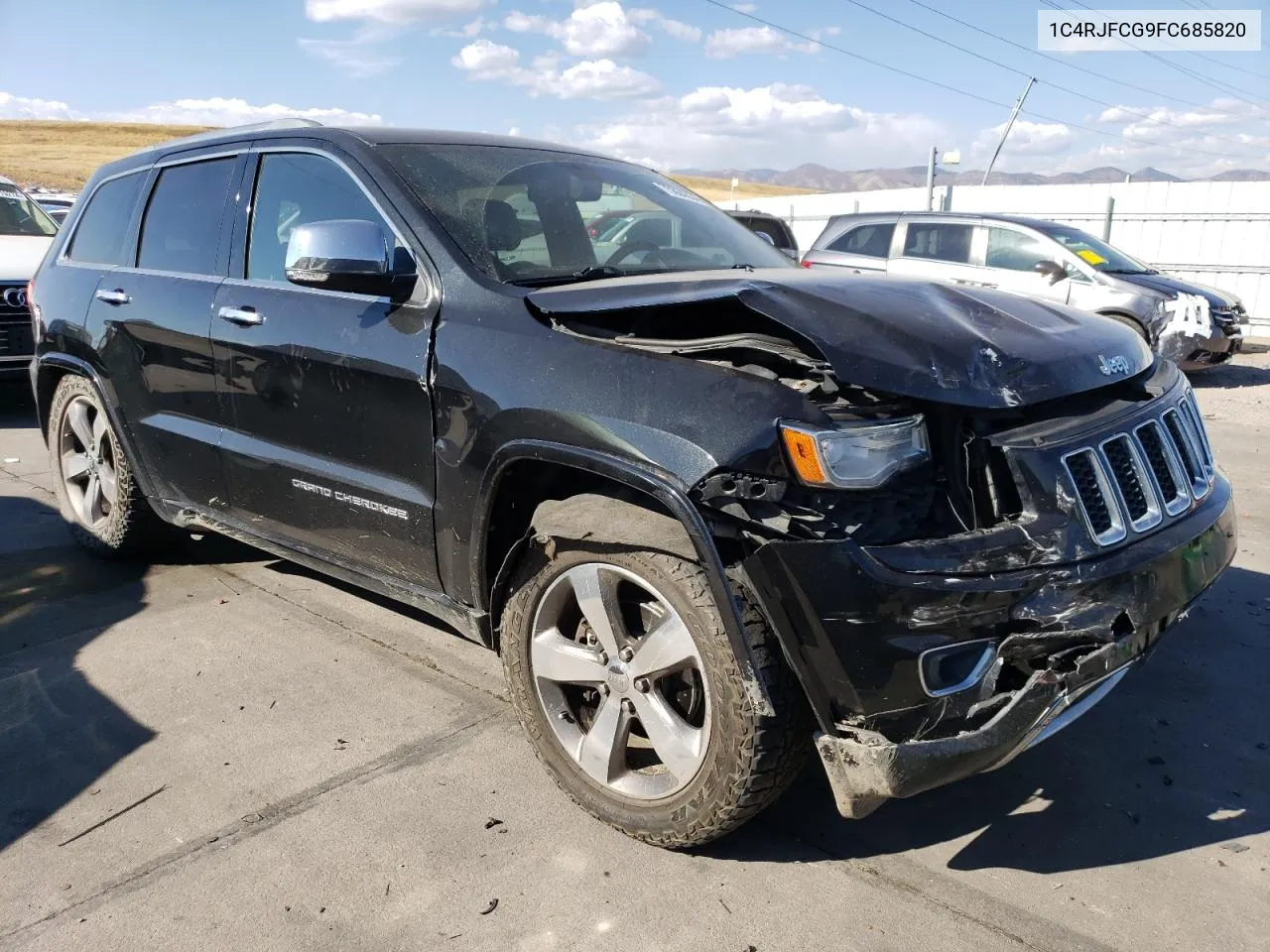 2015 Jeep Grand Cherokee Overland VIN: 1C4RJFCG9FC685820 Lot: 75864354