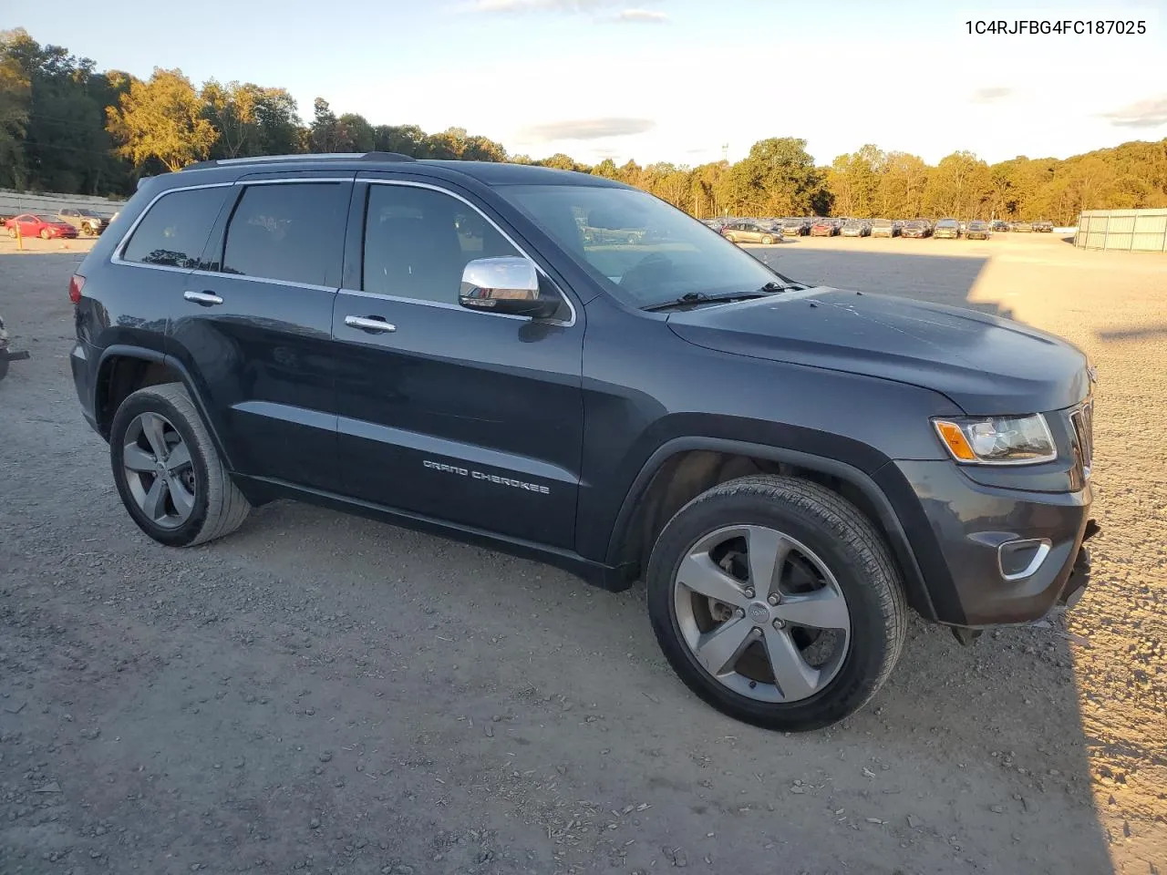 2015 Jeep Grand Cherokee Limited VIN: 1C4RJFBG4FC187025 Lot: 75931084