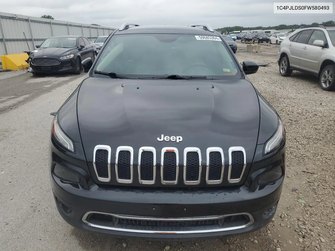 1C4PJLDS0FW580493 2015 Jeep Cherokee Limited