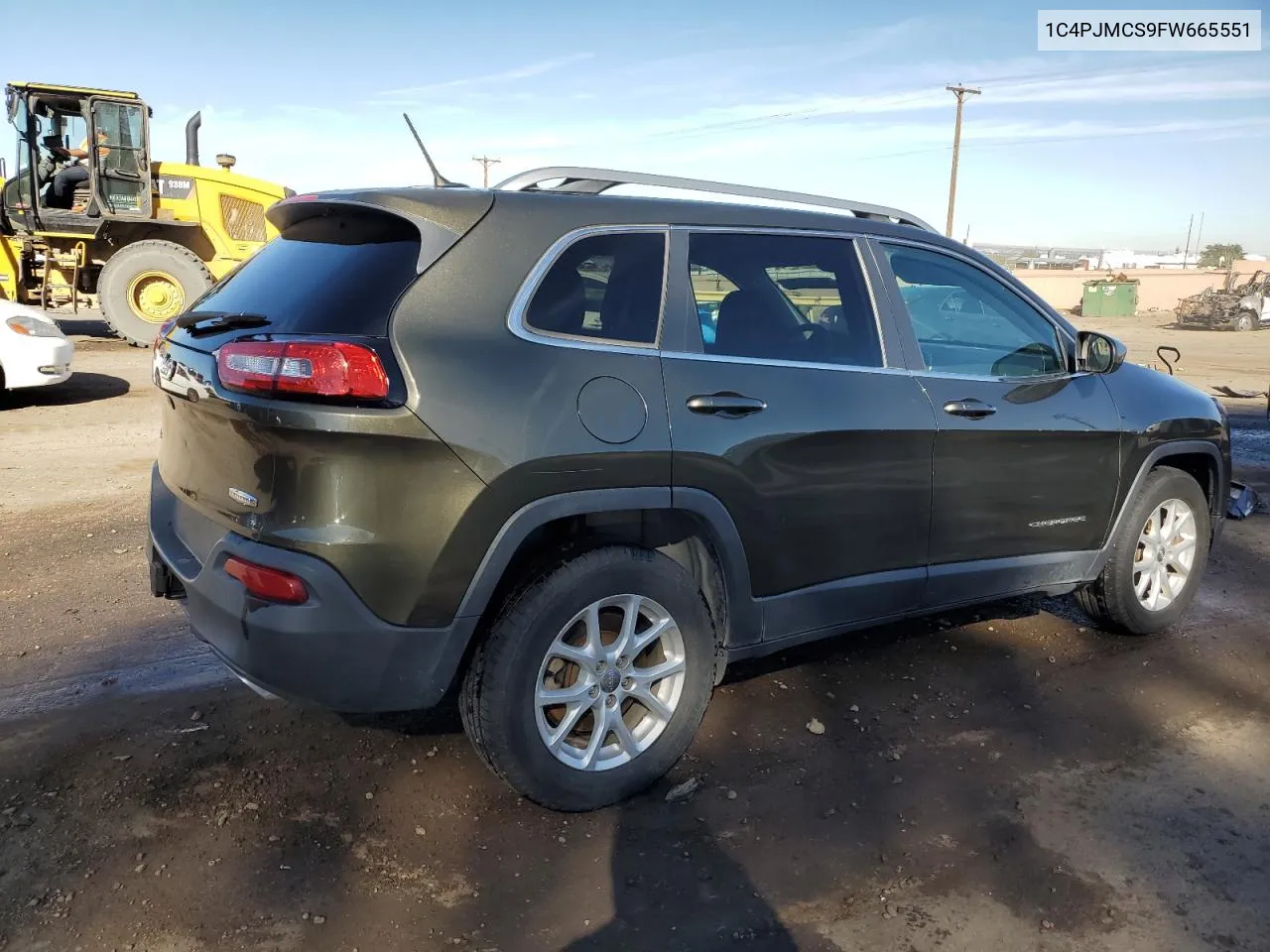 2015 Jeep Cherokee Latitude VIN: 1C4PJMCS9FW665551 Lot: 76015104