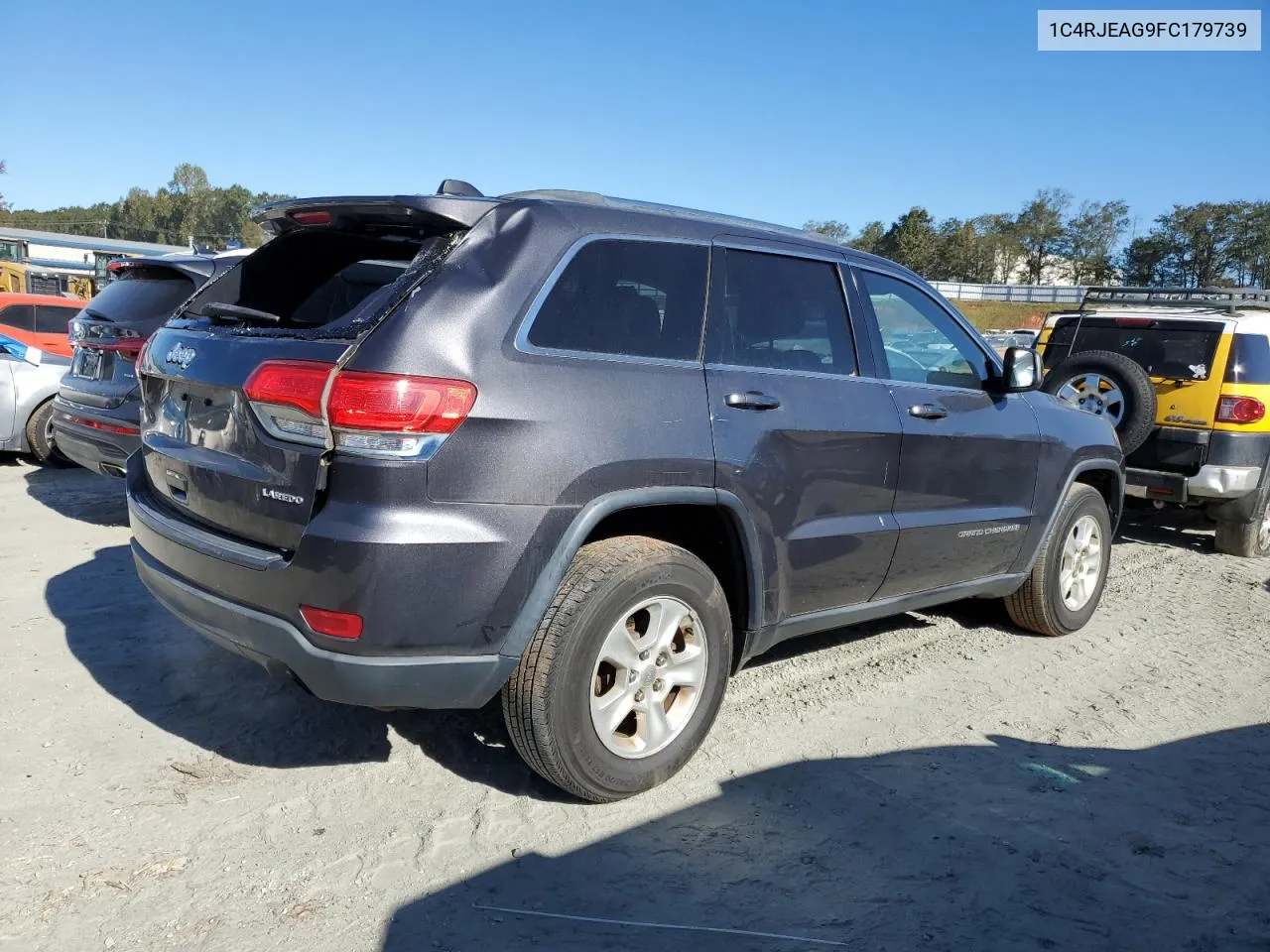 2015 Jeep Grand Cherokee Laredo VIN: 1C4RJEAG9FC179739 Lot: 76016984