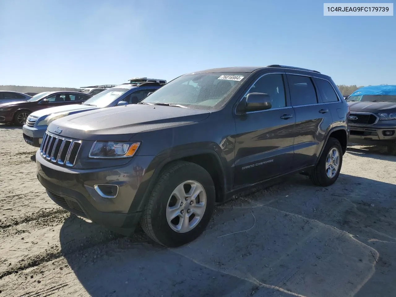 2015 Jeep Grand Cherokee Laredo VIN: 1C4RJEAG9FC179739 Lot: 76016984