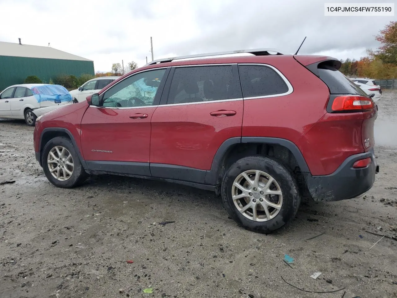 2015 Jeep Cherokee Latitude VIN: 1C4PJMCS4FW755190 Lot: 76017884