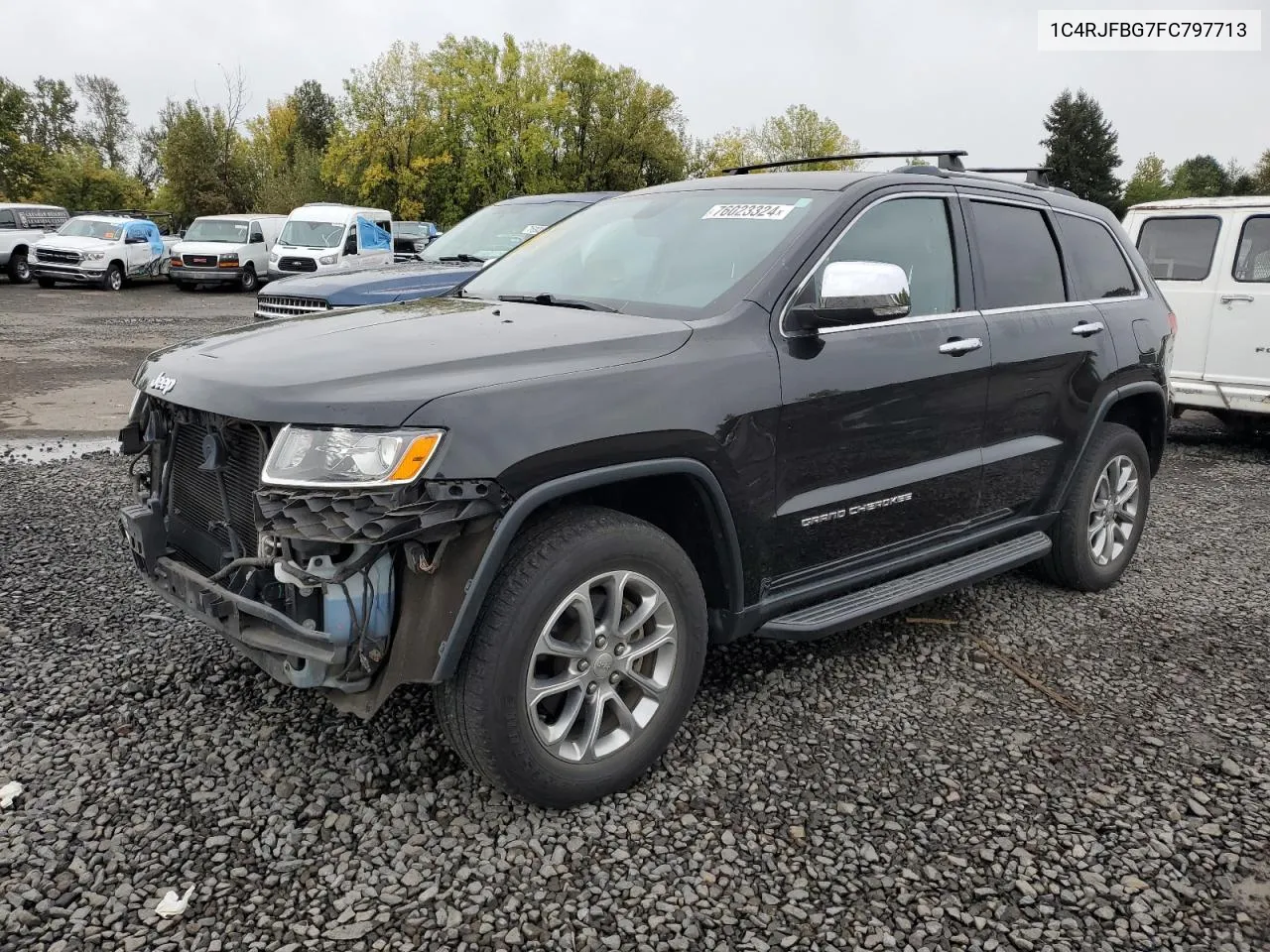 2015 Jeep Grand Cherokee Limited VIN: 1C4RJFBG7FC797713 Lot: 76023324