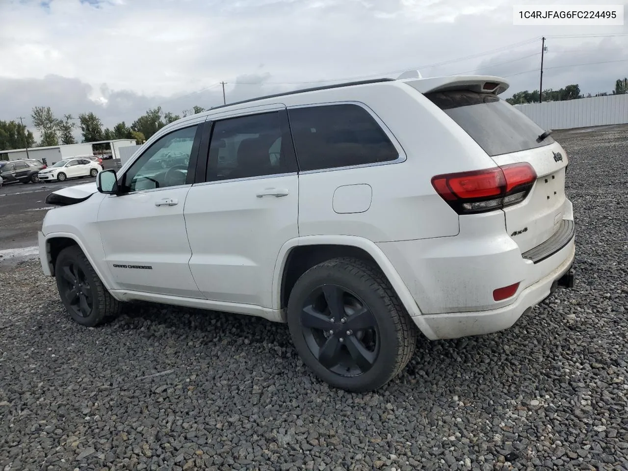 2015 Jeep Grand Cherokee Laredo VIN: 1C4RJFAG6FC224495 Lot: 76056334