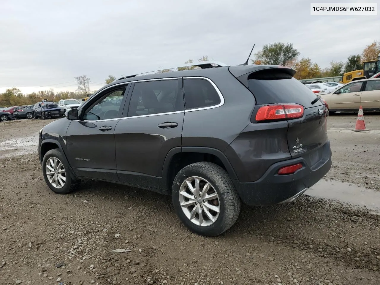 2015 Jeep Cherokee Limited VIN: 1C4PJMDS6FW627032 Lot: 76120054