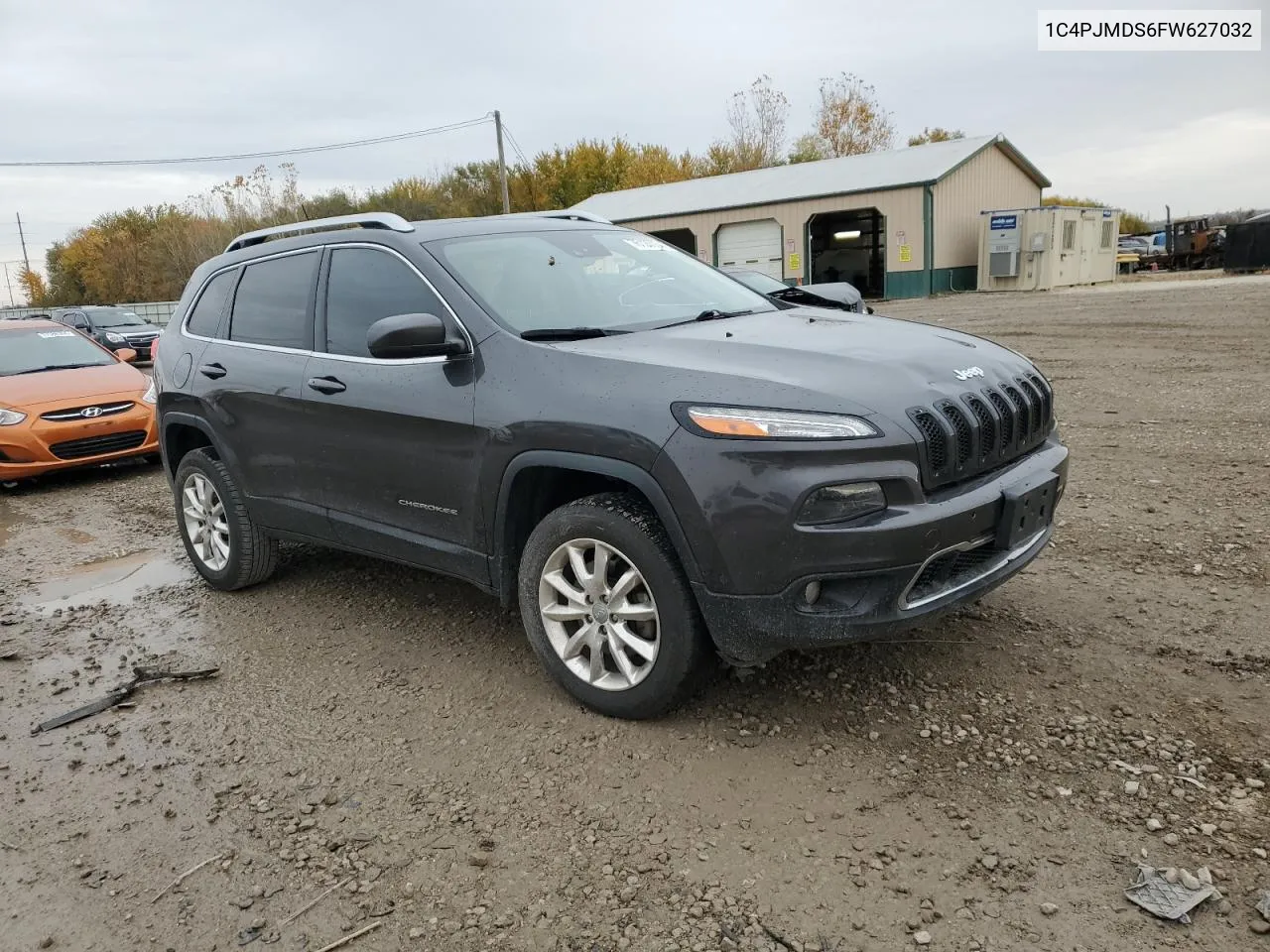 2015 Jeep Cherokee Limited VIN: 1C4PJMDS6FW627032 Lot: 76120054