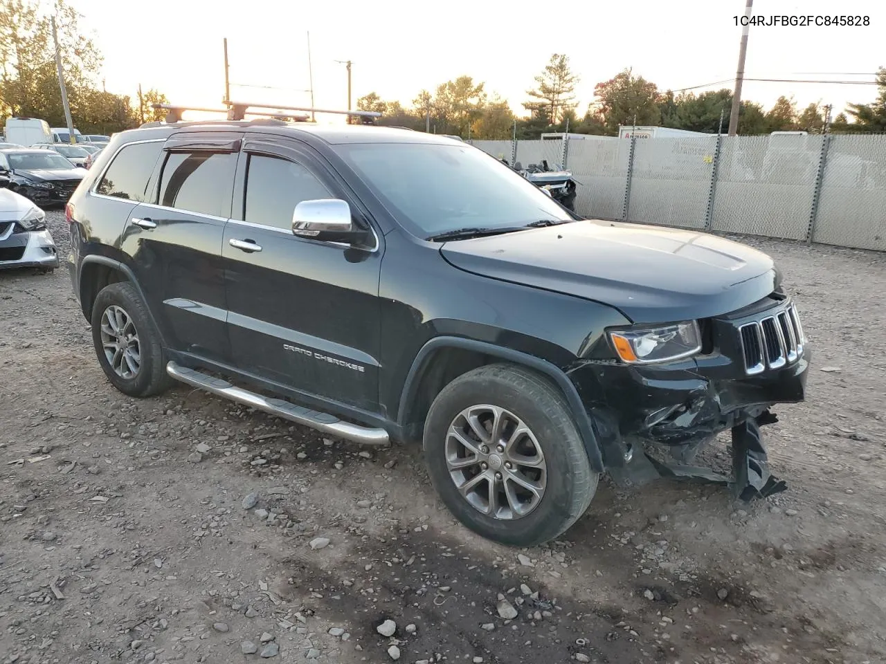 2015 Jeep Grand Cherokee Limited VIN: 1C4RJFBG2FC845828 Lot: 76148454