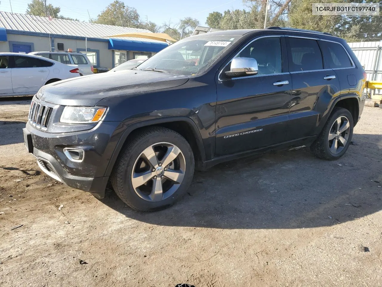 2015 Jeep Grand Cherokee Limited VIN: 1C4RJFBG1FC197740 Lot: 76149744