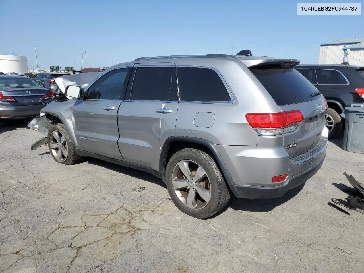 2015 Jeep Grand Cherokee Limited VIN: 1C4RJEBG2FC944787 Lot: 76157584