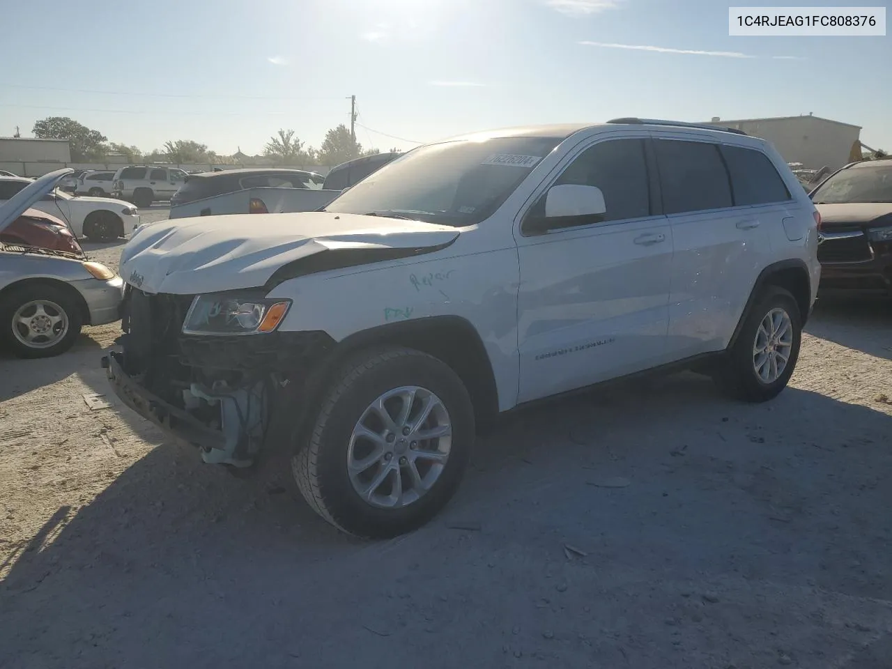 2015 Jeep Grand Cherokee Laredo VIN: 1C4RJEAG1FC808376 Lot: 76226204