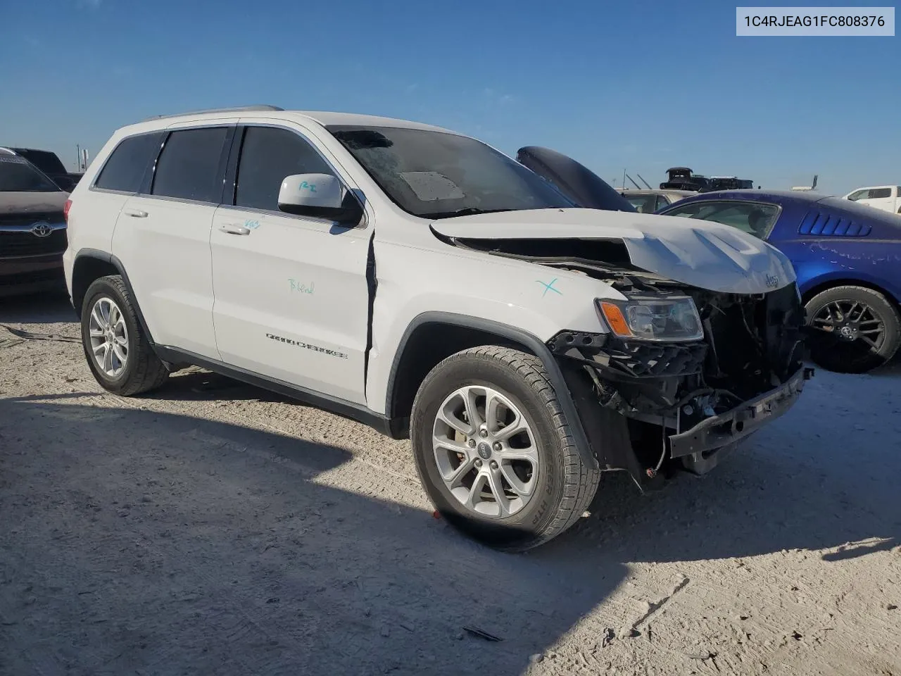 2015 Jeep Grand Cherokee Laredo VIN: 1C4RJEAG1FC808376 Lot: 76226204