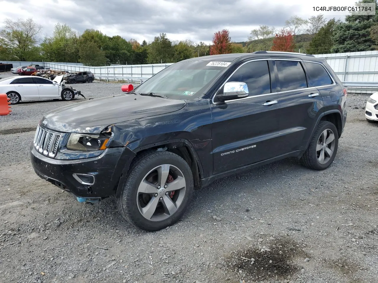 2015 Jeep Grand Cherokee Limited VIN: 1C4RJFBG0FC611784 Lot: 76228104